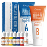 Ankita Tile Repair Kit color matching for seamless tile restoration.