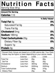 Anna and Sarah Oriental Rice Crackers close-up ingredients show all-natural vegan quality.
