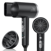 ANNE BETTY Ionic Hair Dryer front view showing fast drying and frizz control