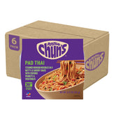 Annie Chun's Pad Thai Bowl steaming noodles for a quick flavorful meal