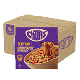 Annie Chun's Teriyaki Noodle Bowl front view, quick heat meal