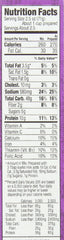 Annie's Homegrown ingredients in a close look at organic shells and cheddar, quality you can taste.