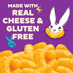 Annie's Organic Cheddar Cheesy Smiles lunchbox idea, gluten-free snack for school days.