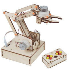 ANNISOKA Robot Arm Kit: motors and PCB ready for hands-on learning.