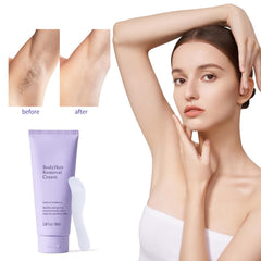 Annsky Hair Removal Cream on legs for quick smooth results