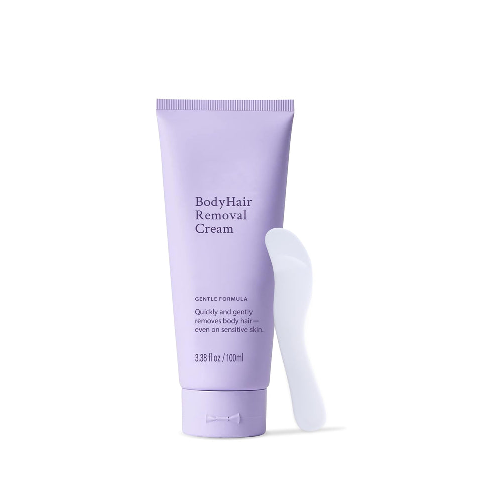 Annsky Hair Removal Cream tube close-up ready for gentle use