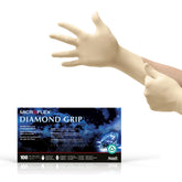 Ansell Microflex Diamond Grip MF-300 box of 100 gloves with secure automotive grip