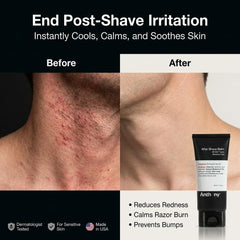 Anthony aftershave balm vitamins A, C & E nourish and protect skin