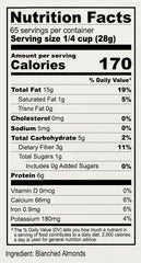 Anthony's Blanched Almond Flour measuring cup shot supports precise gluten-free portions.