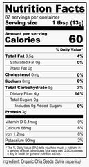 Anthony's Organic Chia Seeds in a bowl showing gel ideal for vegan substitutes
