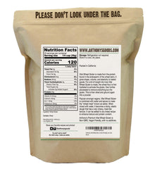 Anthony's Vital Wheat Gluten dough elasticity highlights stronger, chewier dough textures.