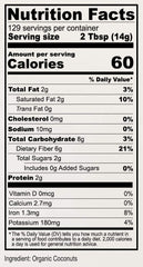 Anthony's Organic Coconut Flour measuring spoon for precise gluten-free baking