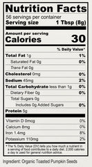 Anthony's Organic Pumpkin Seed Protein Powder ingredients panel; gluten-free, Non-GMO badge visible.