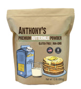 Anthony's Premium Buttermilk Powder bottle pouring into a bowl for dressings