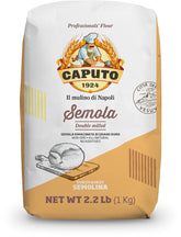 Antimo Caputo semola duro rimacinata in a 1kg bag for premium dough