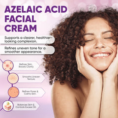 AOBBIY Azelaic Cream on hand shows smooth spread and fast absorption