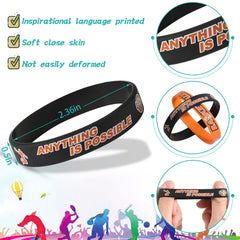 Aoriher basketball bracelets white design pairs with jerseys and stands out