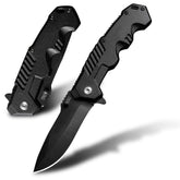 AOSILEY pocket folding knife with stainless steel blade for versatile outdoor tasks.