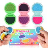 AOSTEONG fidget-slider with dual sliders in action for focus and calm