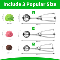 AOULELA small scoop for precise cookie portions and small servings.