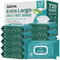 AOZITA 720-count package for bulk care convenience.