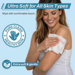 AOZITA Aloe Vera and Vitamin E formula provides gentle skin care.