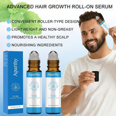 Aparthy roll-on rollerball application showing easy, mess-free use