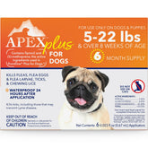 APEX Plus small-dog application demonstrates easy topical use for month-long protection.