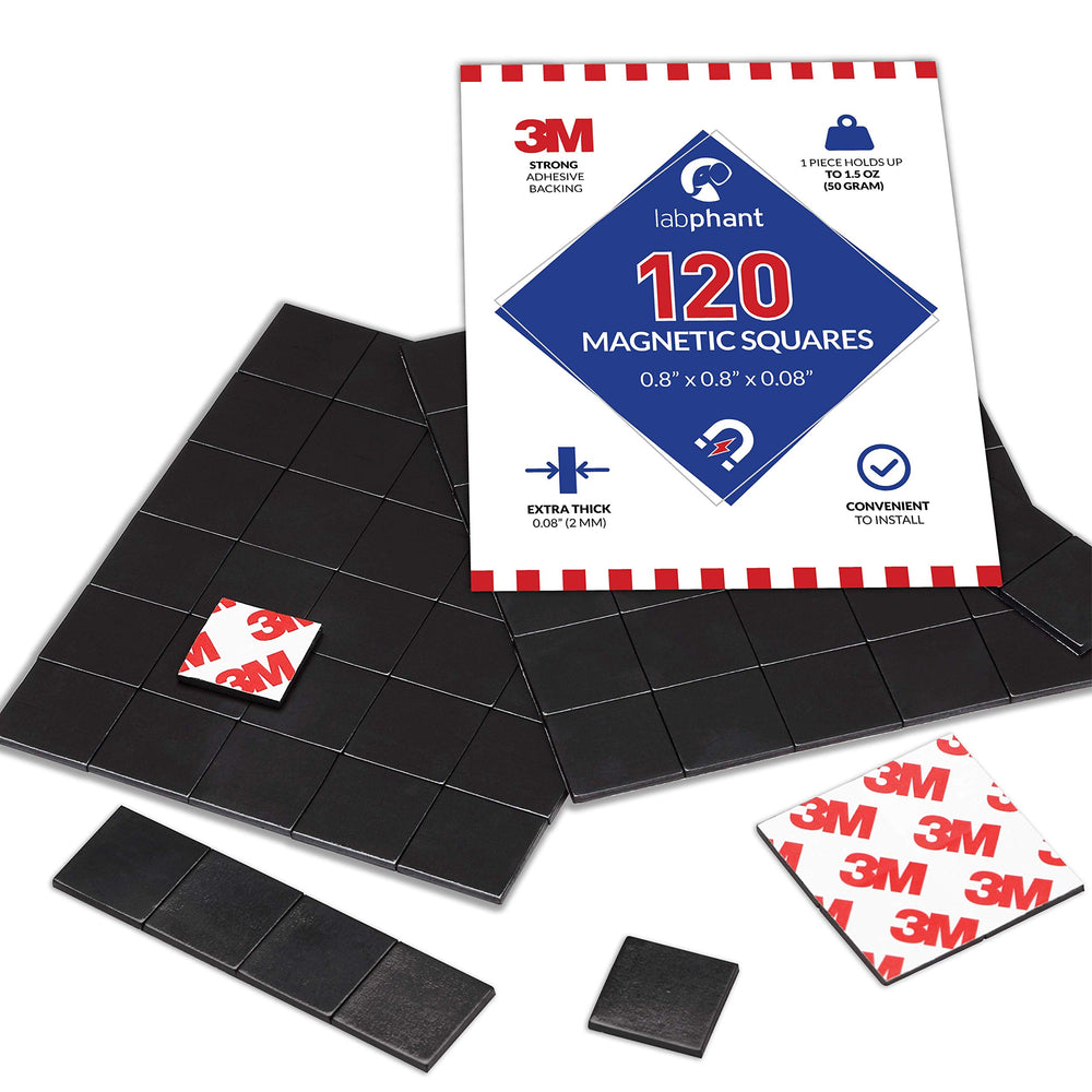 APPLAB Magnetic Squares package with 120 pieces for versatile DIY organization.
