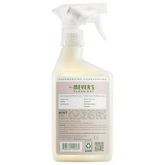 Mrs. Meyer's Apple Blossom scent shown while applying on a sink.