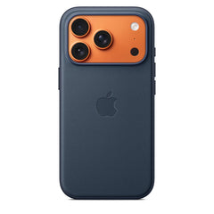 Apple iPhone 17 Pro TechWoven Case front view with MagSafe alignment and secure grip.