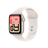 Apple Watch SE 3 with starlight aluminum case for everyday wear and durable style