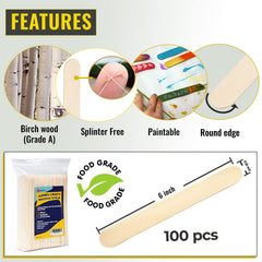 APREMONT dessert ice cream sticks ideal for treats and DIY