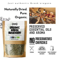APSOGO Greek-origin rosemary highlights Mediterranean aroma for seasoning and tea.