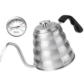 Apusu gooseneck kettle spout precision for controlled pour-over coffee