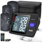 AQESO blood pressure monitor upper-arm front view for easy home checks.