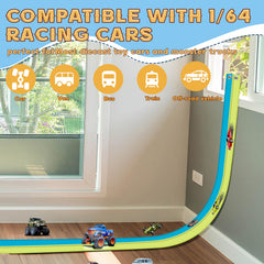 AQFR Flex Tracks suction cups adhesion enables stable placement on smooth surfaces
