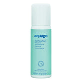 Aquage Uplifting Foam bottle shows portable travel size for on-the-go styling.