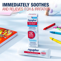 Aquaphor Children's Itch Relief Ointment pack of 2—family-sized value for caregivers.