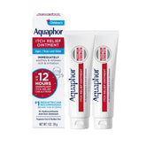 Aquaphor Children's Itch Relief Ointment tube—compact pediatric relief on the go.