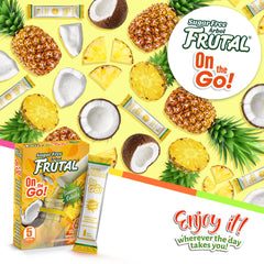Arbol Frutal Pina Colada stick pack in a desk drawer ready for the day