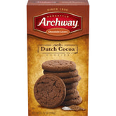 Archway Dutch Cocoa Cookies packaging, ideal for pairing with coffee.