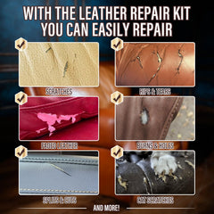 ARCSSAI ARCSSAL leather repair kit step-by-step guide enables quick at-home fixes