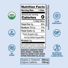 ARDOR Energy can side label shows ingredients and clean energy benefits.