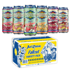 Arizona Fallout green tea energy drink six-flavor can lineup for convenient refreshment