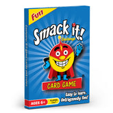 Arizona GameCo Smack It! card game box and cards ready for family fun and easy setup.
