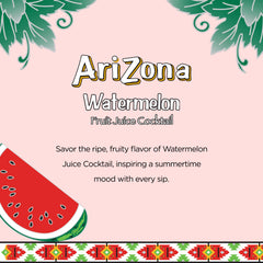 AriZona Watermelon pack-12 demonstrates bulk convenience for families and on-the-go.