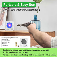 ARKSight 9mm training cartridge kit compatible with dry-fire drills.