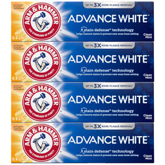 Arm and Hammer Advance Whitening Toothpaste travel tube for on-the-go whitening and fresh breath