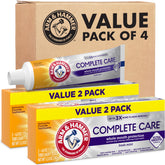 Arm & Hammer Complete Care toothpaste front-pack for all-in-one oral care.